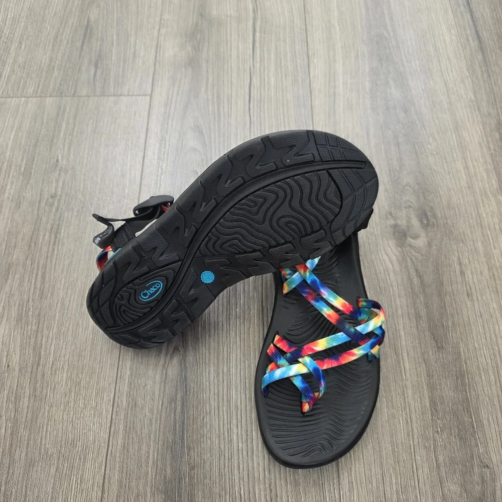 Chaco Rainbow LGBTQ Sandals Womens Size 9 - Picture 5 of 5